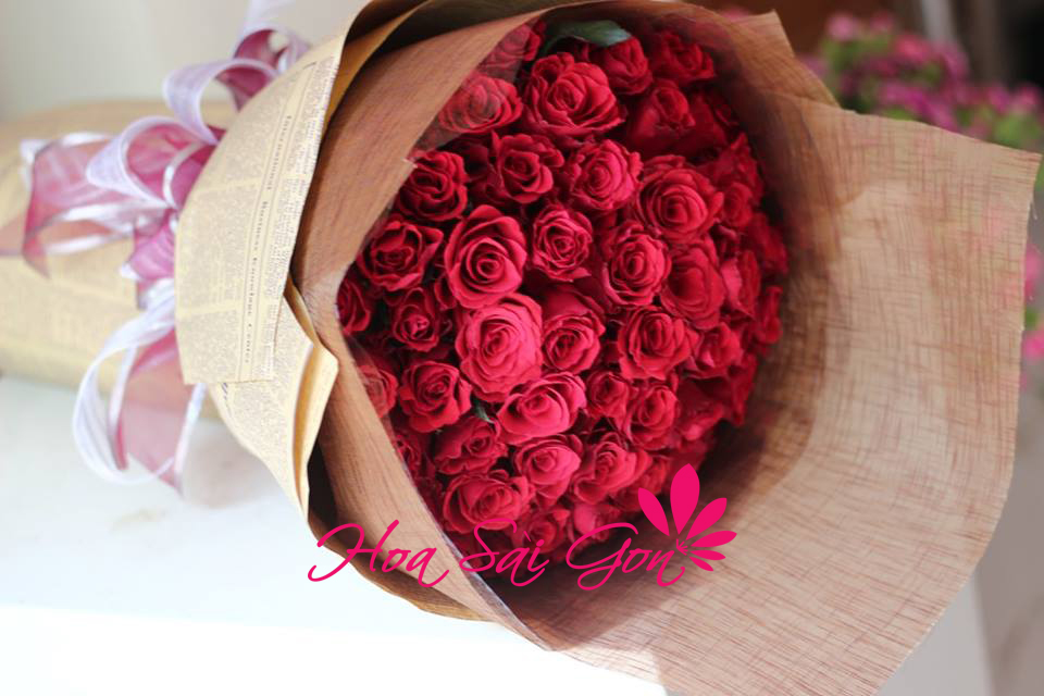 Bó hoa hồng tặng sinh nhật ý nghĩa tặng người yêu