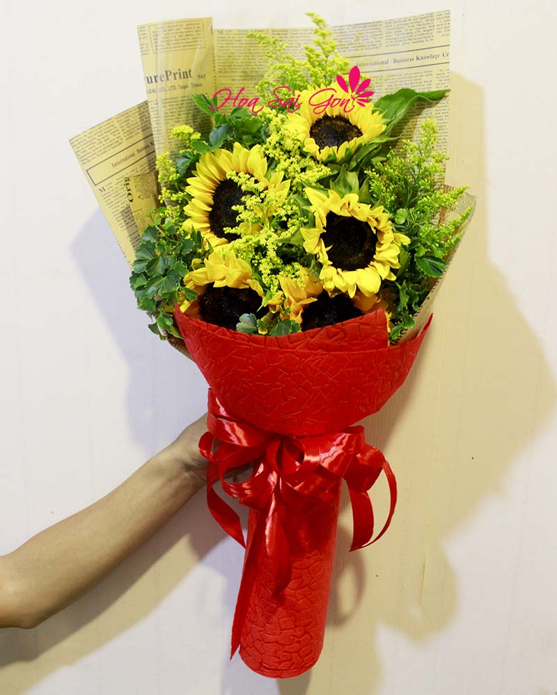Bó hoa xinh đẹp rạng ngời Bó hoa xinh đẹp rạng ngời
