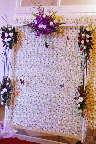 Những cổng hoa cưới đẹp nhất của sao Việt