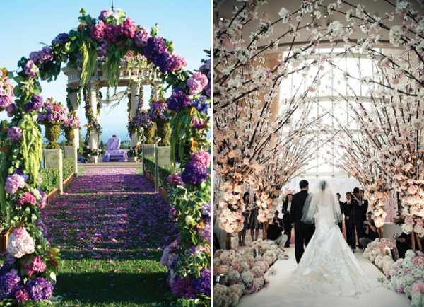 Cổng hoa cưới đẹp nhất hiện nay bạn nên biết
