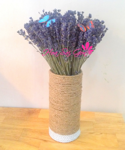 bình hoa lavender