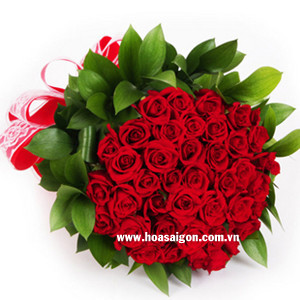 Hoa tươi đẹp hồng đỏ