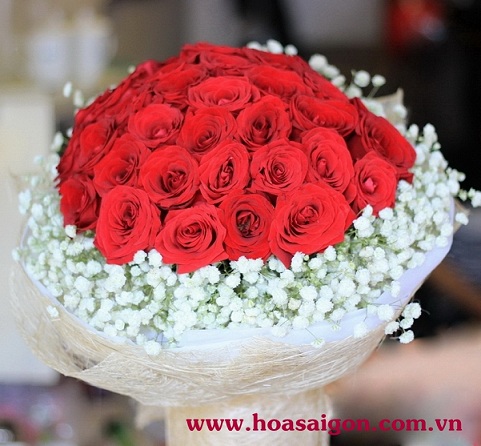 Bó hoa hồng đỏ TY192