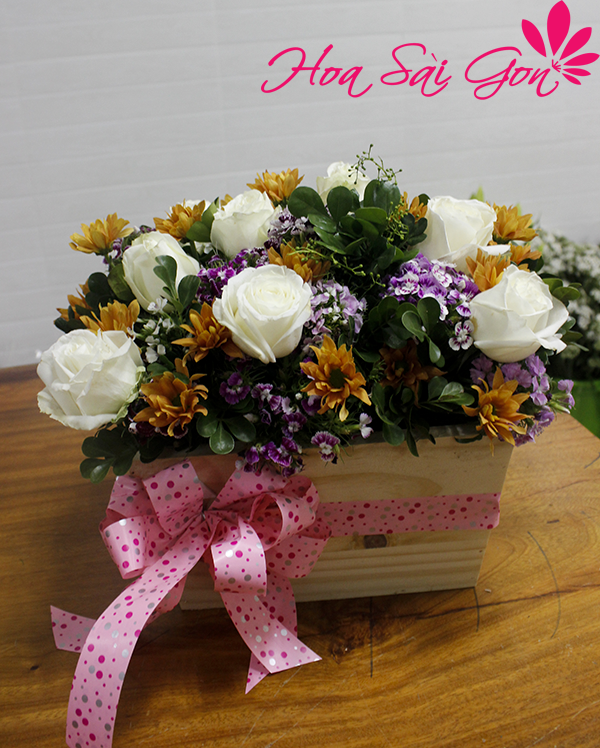 Hộp hoa chính là món quà ý nghĩa dành tặng bạn gái Hộp hoa chính là món quà ý nghĩa dành tặng bạn gái