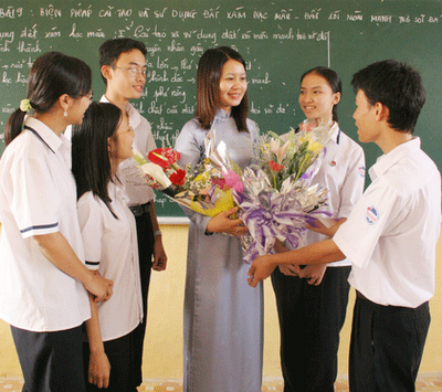 Nên tặng hoa gì cho thầy cô giáo trong ngày 20/11
