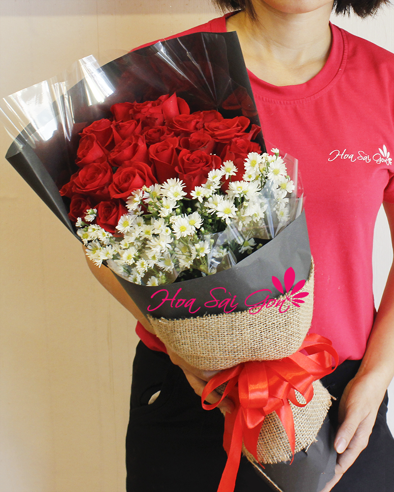 Hoa hồng đẹp tặng sinh nhật dành cho cô nàng tinh tế
