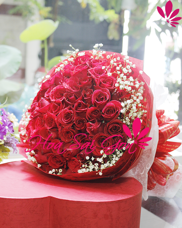 Bó hoa hồng tặng sinh nhật cung Song Tử