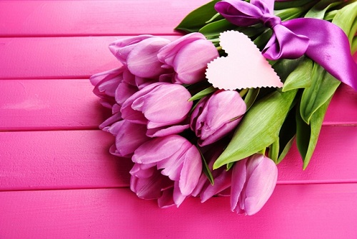 35 ảnh hoa tặng sinh nhật màu tím say lòng mọi cô gái