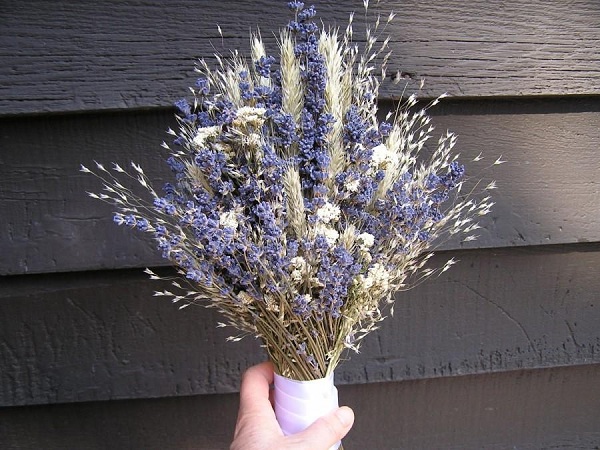  Bó hoa lavender cưới là nhân chứng cho tình yêu bền chặt của cô dâu và chú rễ