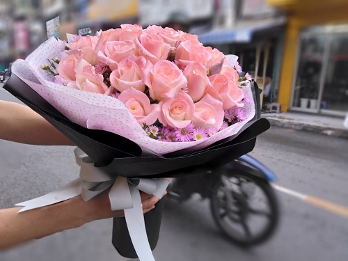 Hình ảnh hoa đẹp tặng sinh nhật màu hồng đáng yêu nhất 